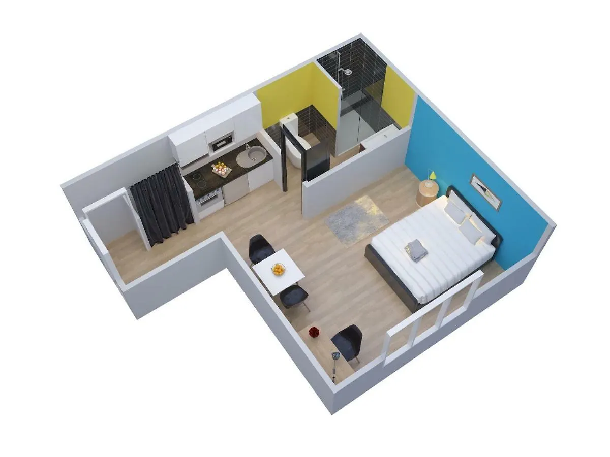 Smile Apparts - Appartements - Au Coeur De Lorient - Au Calme - Tout Confort 0*,  Франция